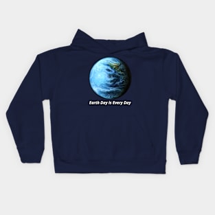 Earth Day Is Every Day Kids Hoodie